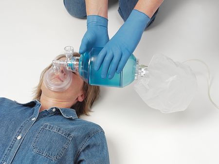 Bag Mask Resuscitator,adult,bag (1 Units