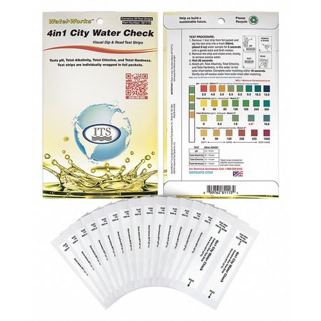 Test Strips,4-in-1 City Water Check,pk30
