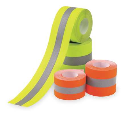 Clothing Tape,lime/silver,2 In (1 Units