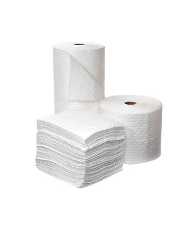 Absorbent Roll,oil-based Liquids,white (