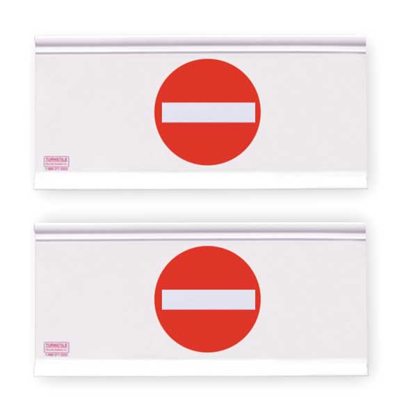 Double Sided No Entry,gate Signage (1 Un