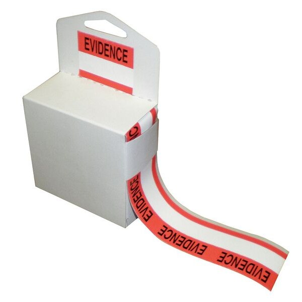 Evidence Tape, Tampr Resist, 1-5/16Inx42ft