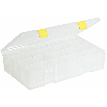 Compartment Box,4 To 15 Compartmnt,clear