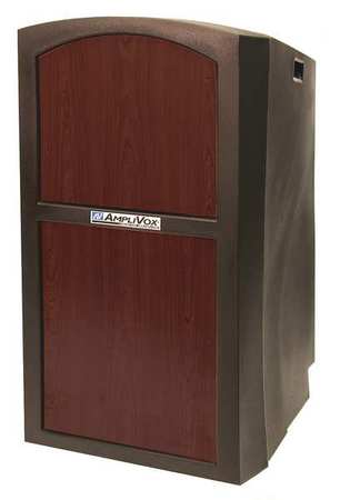 Lectern,mahogany,46-3/4x26x25-1/2 In (1