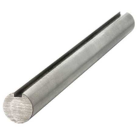 Keyed Shaft,dia. 5/8 In,24 In L,304 Ss (
