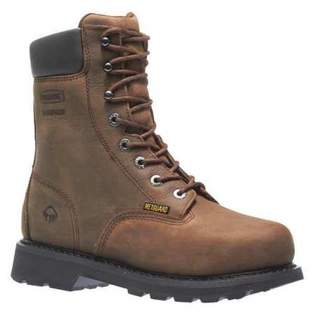 Work Boots,stl,steel Toe,mn,7-1/2ew,pr (
