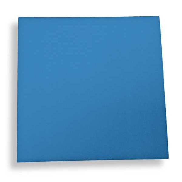 Foam Sheet,24" L,12" W,1/2",blue (1 Unit