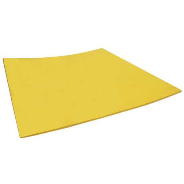 Foam Sheet,24" L,12" W,1/2",yellow (1 Un