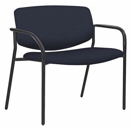 Bariatric Guest Chair,steel Dark Blue (1
