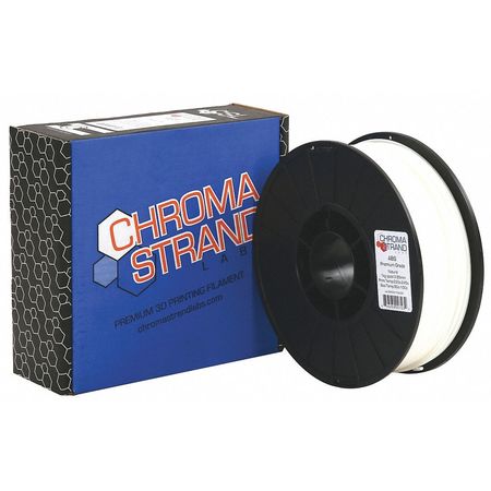 Chroma Strand Labs Filament,wht,abs,3mm