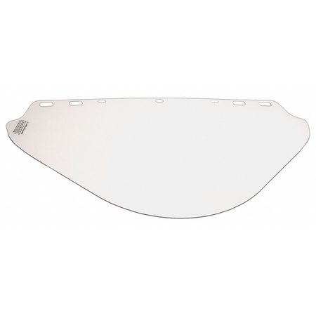 Faceshield,clear,polycarbonate,18