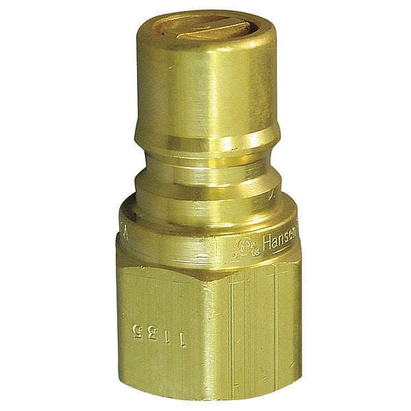 Coupler Plug, (M)NPT, 1, Brass