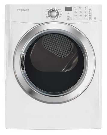 Dryer,electric,white,7.0 Cu. Ft. (1 Unit
