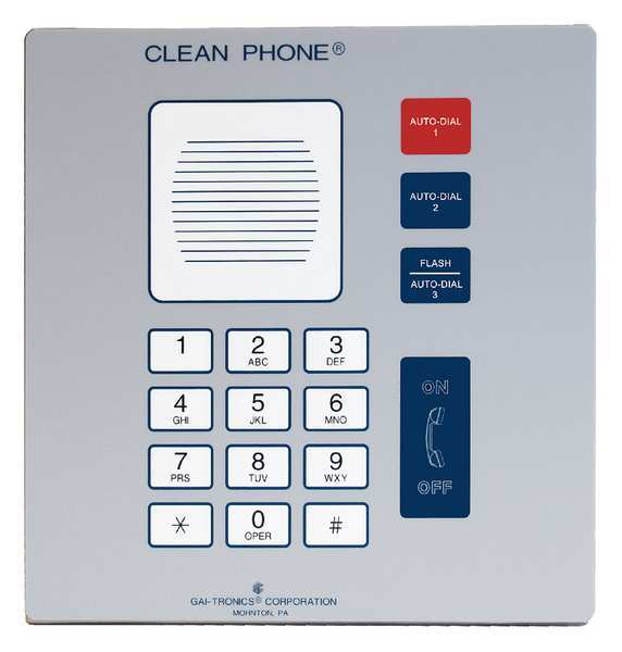 Cleanroom Telephone,flush-mount (1 Units