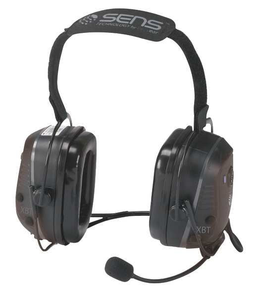 Headset, Behind the Head, Over Ear, Black
