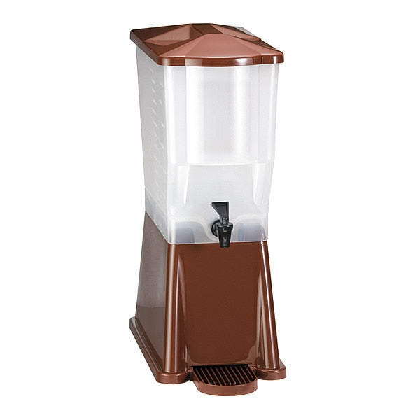 Beverage Dispenser,single,brown,3 Gal. (