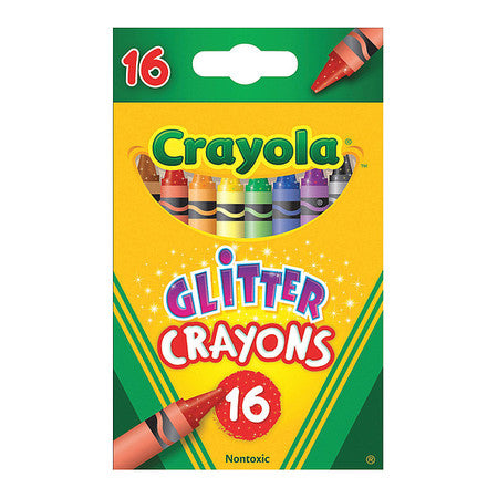 Crayon,glitter,16,pk16 (3 Units In Pk)