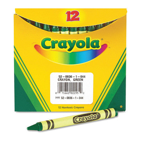 Crayons,bulk,green,12 (4 Units In Ea)