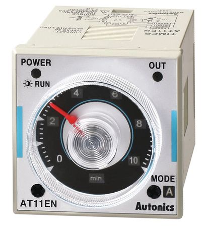 Time Delay Relay,100 To 240vac,5a,spdt (
