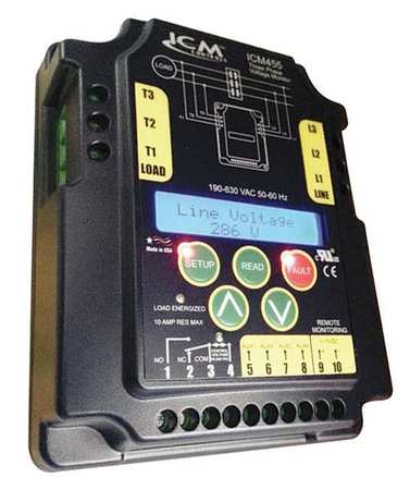 Line Voltage Monitor,manual/auto-reset (
