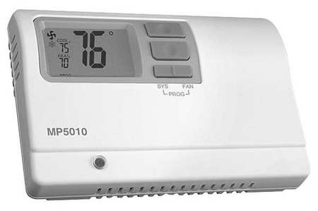 Thermostat,programmable,stage Heat 1 (1