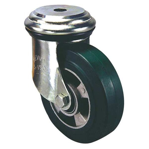 Kingpin Swivel Caster, Polyurethane, 8 in.