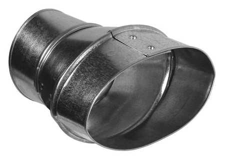 Duct Adaptor ,metal,for 3in. Duct (12 Un