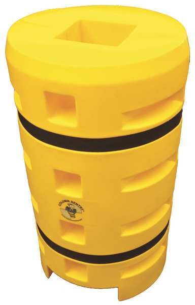 Column Protector, Yellow, Fits Column Size 6