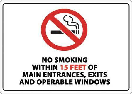 No Smoking Sign,violation,10x14 (1 Units