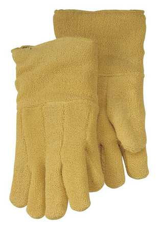 Fire Retardant Gloves,l,yellow,14in L,pr