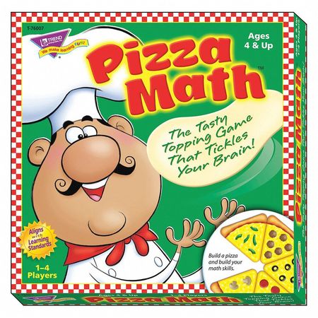 Pizza Math Learning Game,48 Pcs. (1 Unit