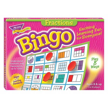 Fractions Bingo Game (1 Units In Ea)