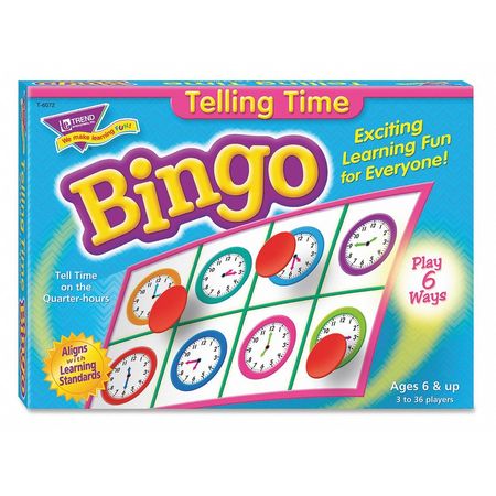 Telling Time Bingo Game (1 Units In Ea)