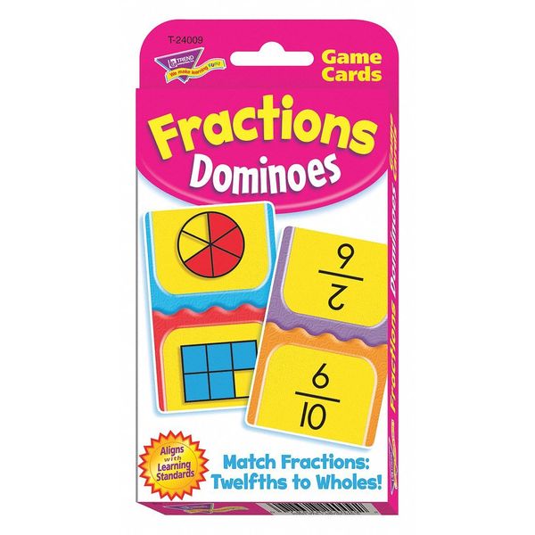 Fractions Dominoes Challenge, Game, PK56