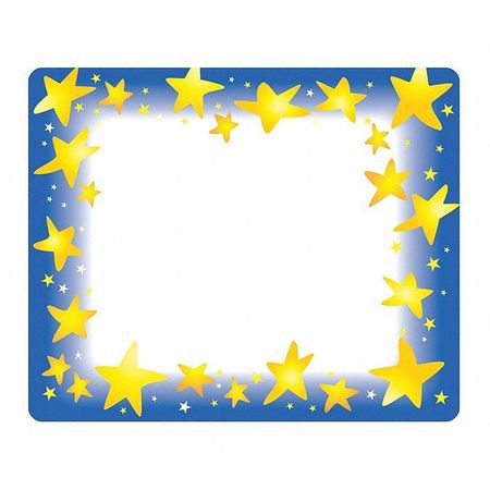 Star Bright Self-adhesive Name Tags,36 (