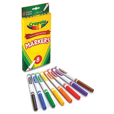 Marker,finetip,pk8 (3 Units In Pk)