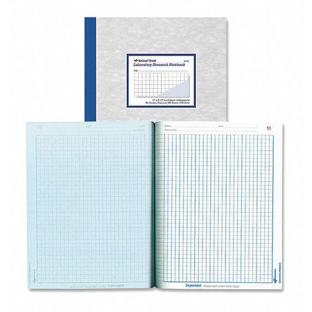 Notebook,laboratory,4"x4",quad,gray (1 U