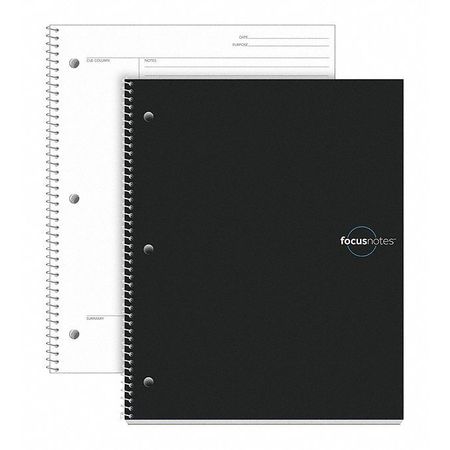 Notebook,focusnotes,11"x9",white (1 Unit