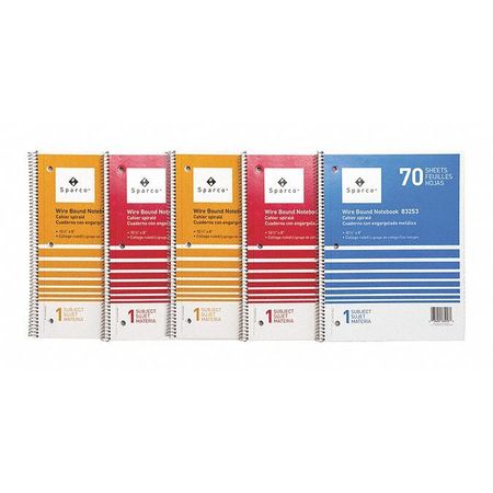 Notebook,wire,college Ruled,1sub,70,pk5