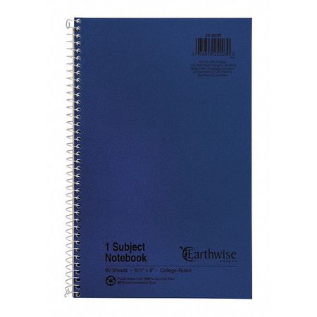 Notebook,wirebnd,recycled,9.5"x6" (2 Uni