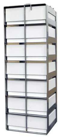 Inventory Rack,holds 7 Boxes,ss (1 Units