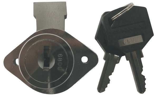 Disc Tumbler Latchbolt Lock,7/8 In. (1 U