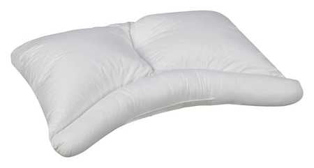 Side Pillow,16inlx24inw,wht,plystr Fiber