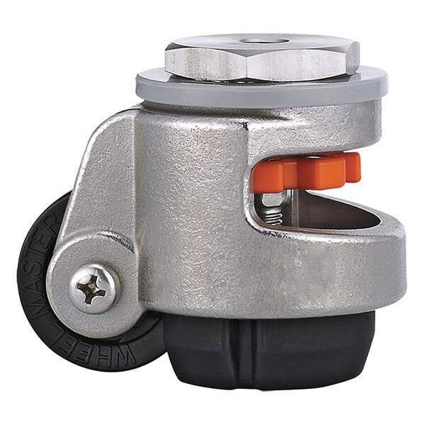 Leveling Caster, Nylon, 2 in., 1100 lb.