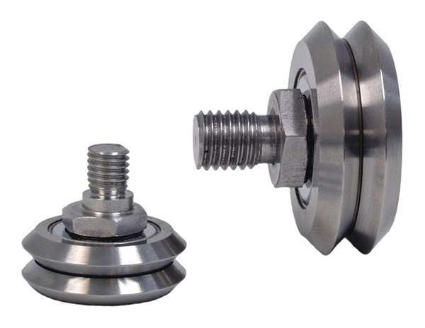 Guide Wheel, Stud, Concentric, Size 2