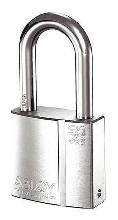 Government Padlock,2-15/64"w (1 Units In