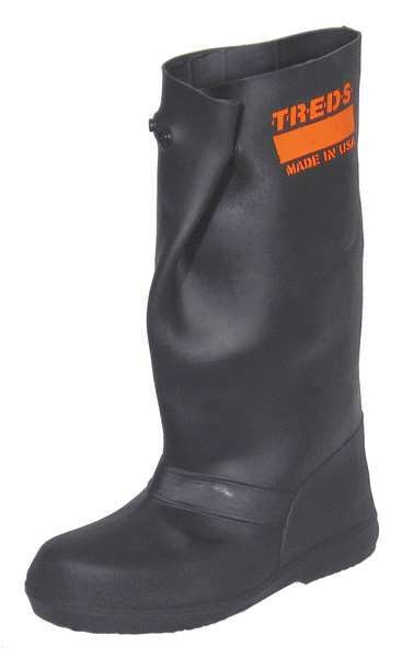 Overboots,s,pull On,17in H,blk,pr (1 Uni