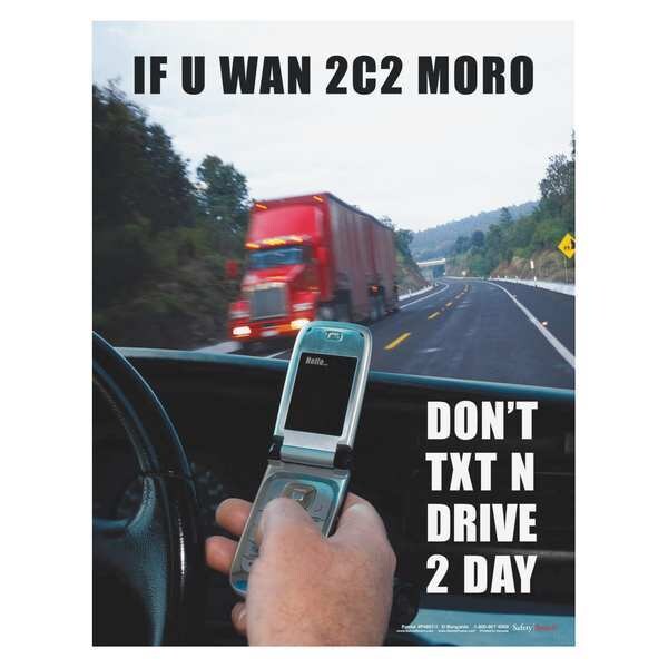 Safety Poster, IF U WAN 2C2 Moro, ENG