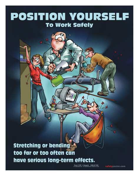 Safety Pstr, Position Yourself To Work, EN