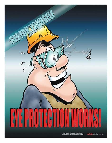Safety Poster, See For Yourself, ENG
